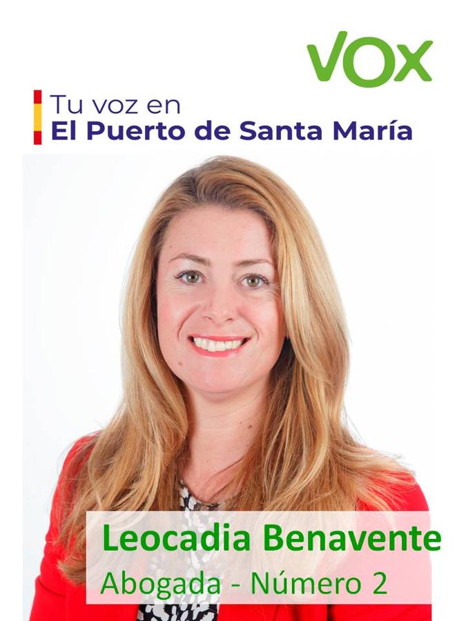 Leocadia Benavente (VOX). 