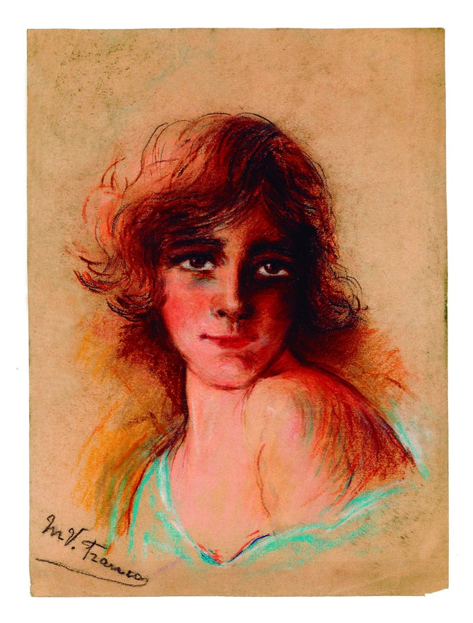 María Victoria Franco Bordóns(ca. 1892 – ¿?). 