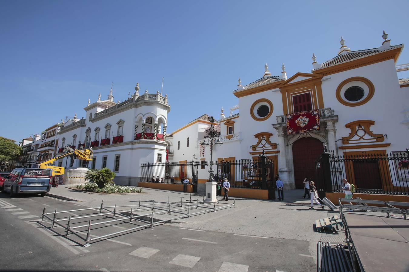 Sevilla se prepara para el desfile del Día de las Fuerzas Armadas 2019