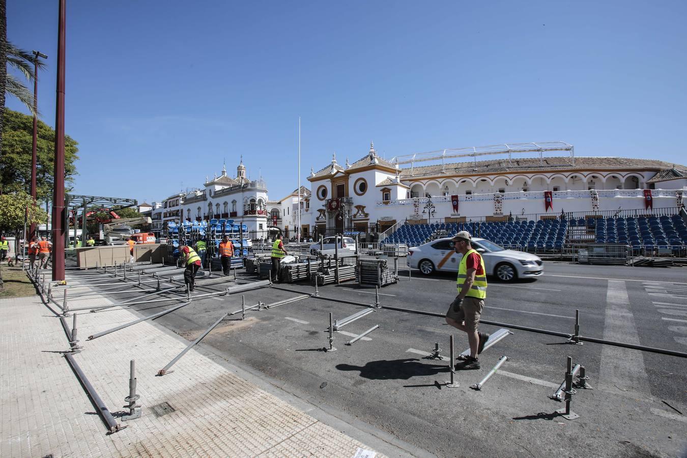 Sevilla se prepara para el desfile del Día de las Fuerzas Armadas 2019