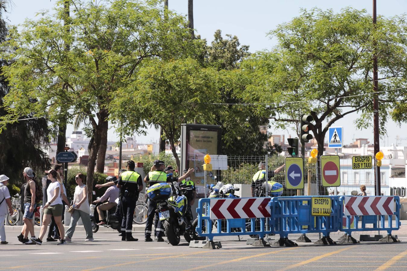 Sevilla se prepara para el desfile del Día de las Fuerzas Armadas 2019