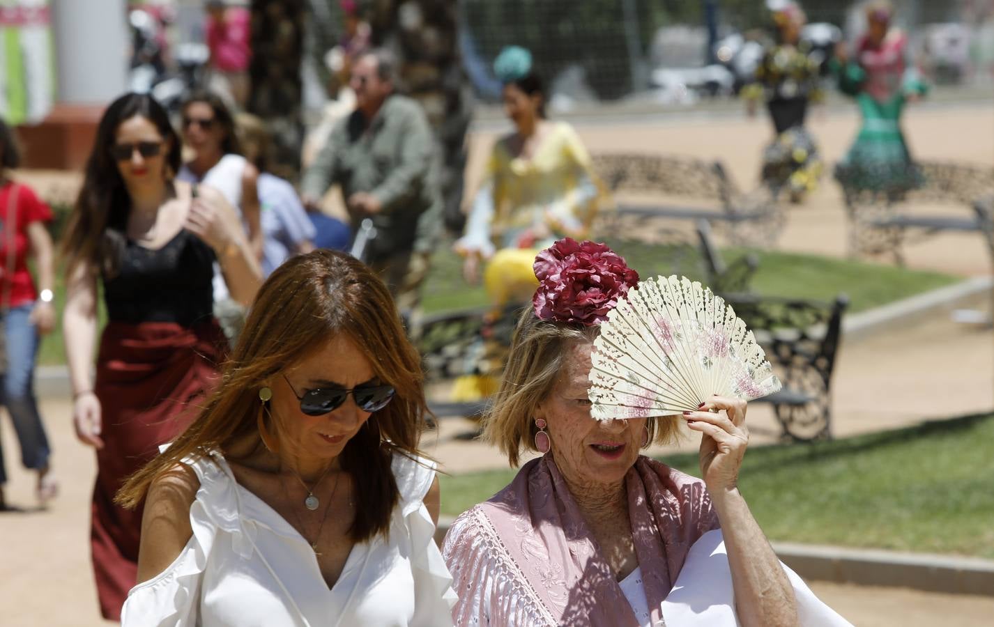 La jornada del jueves de Feria en Córdoba, en imágenes