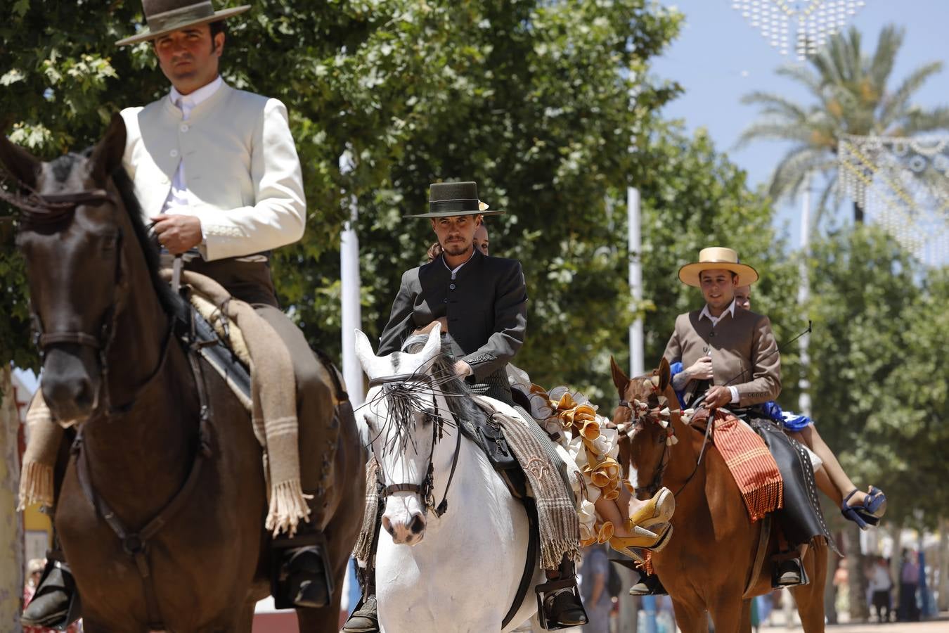 La jornada del jueves de Feria en Córdoba, en imágenes