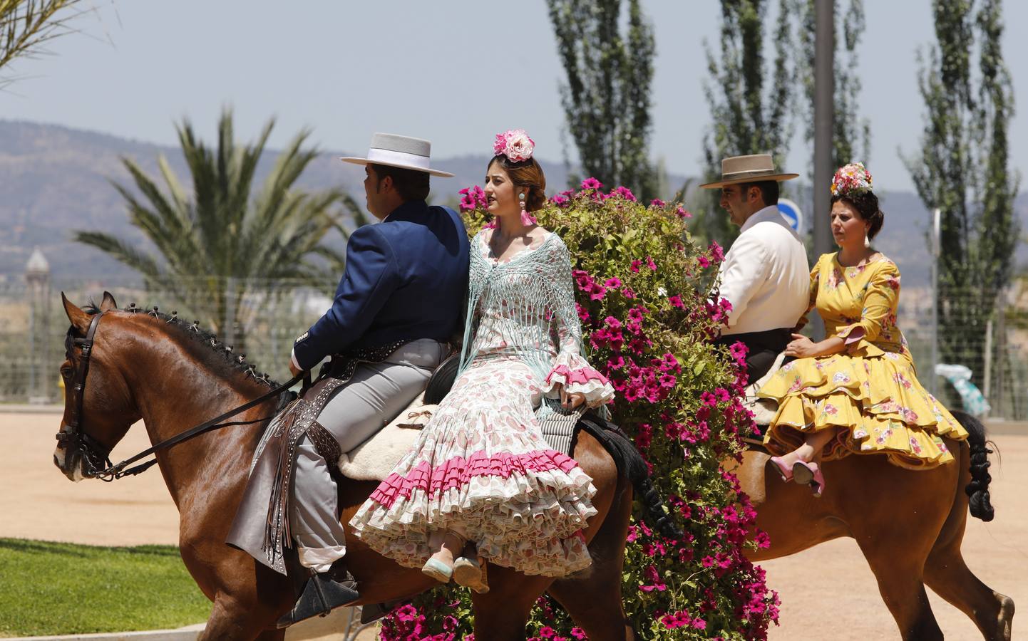 El último sábado de la Feria de Córdoba, en imágenes