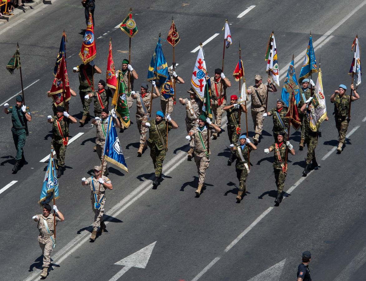 En imágenes, la participación de la Brigada de Córdoba en el desfile de las Fuerzas Armadas