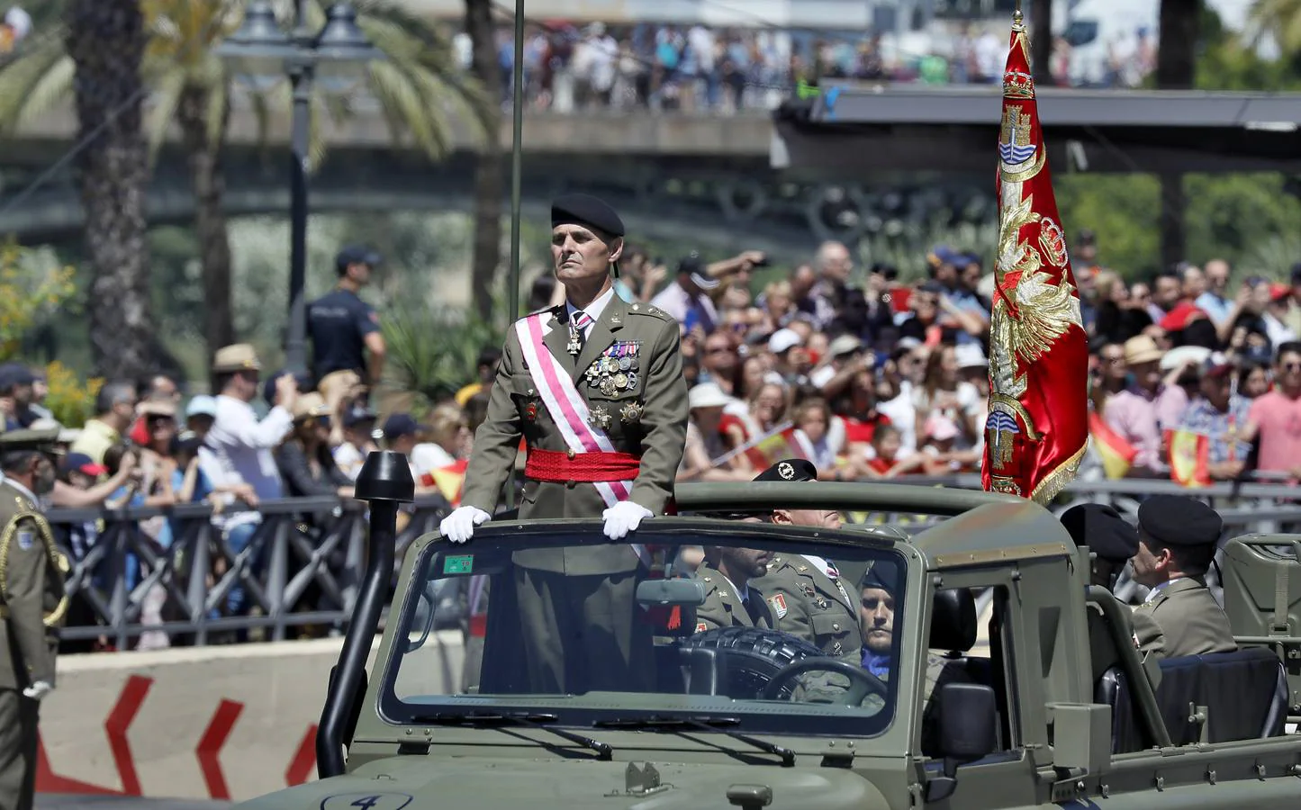 En imágenes, la participación de la Brigada de Córdoba en el desfile de las Fuerzas Armadas