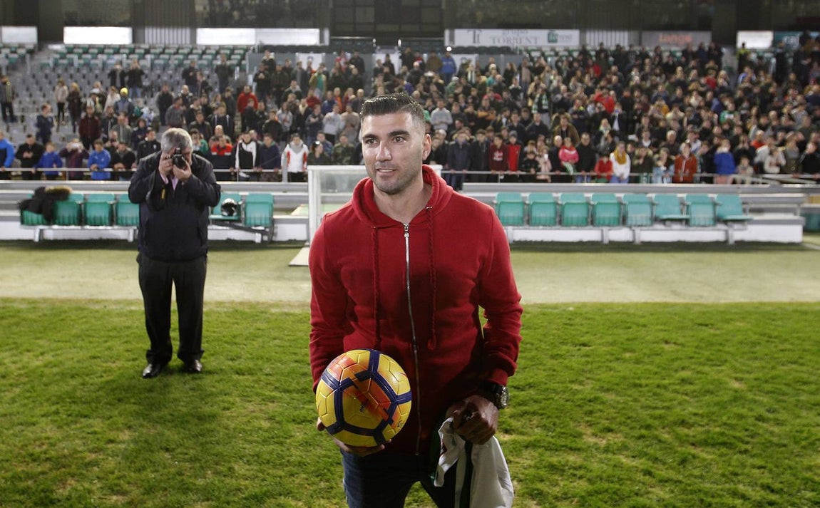El paso de José Antonio Reyes por el Córdoba CF, en imágenes