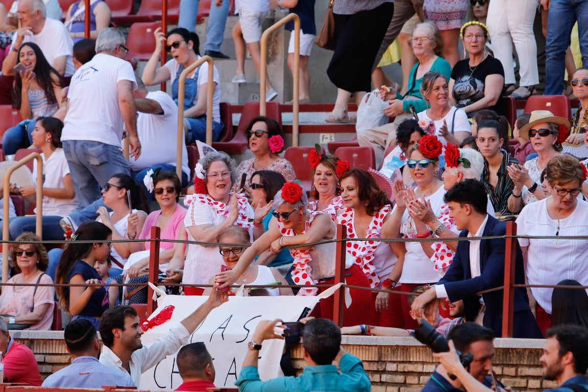 La becerrada de la mujer cordobesa en la Plaza de Toros de Los Califas, en imágenes