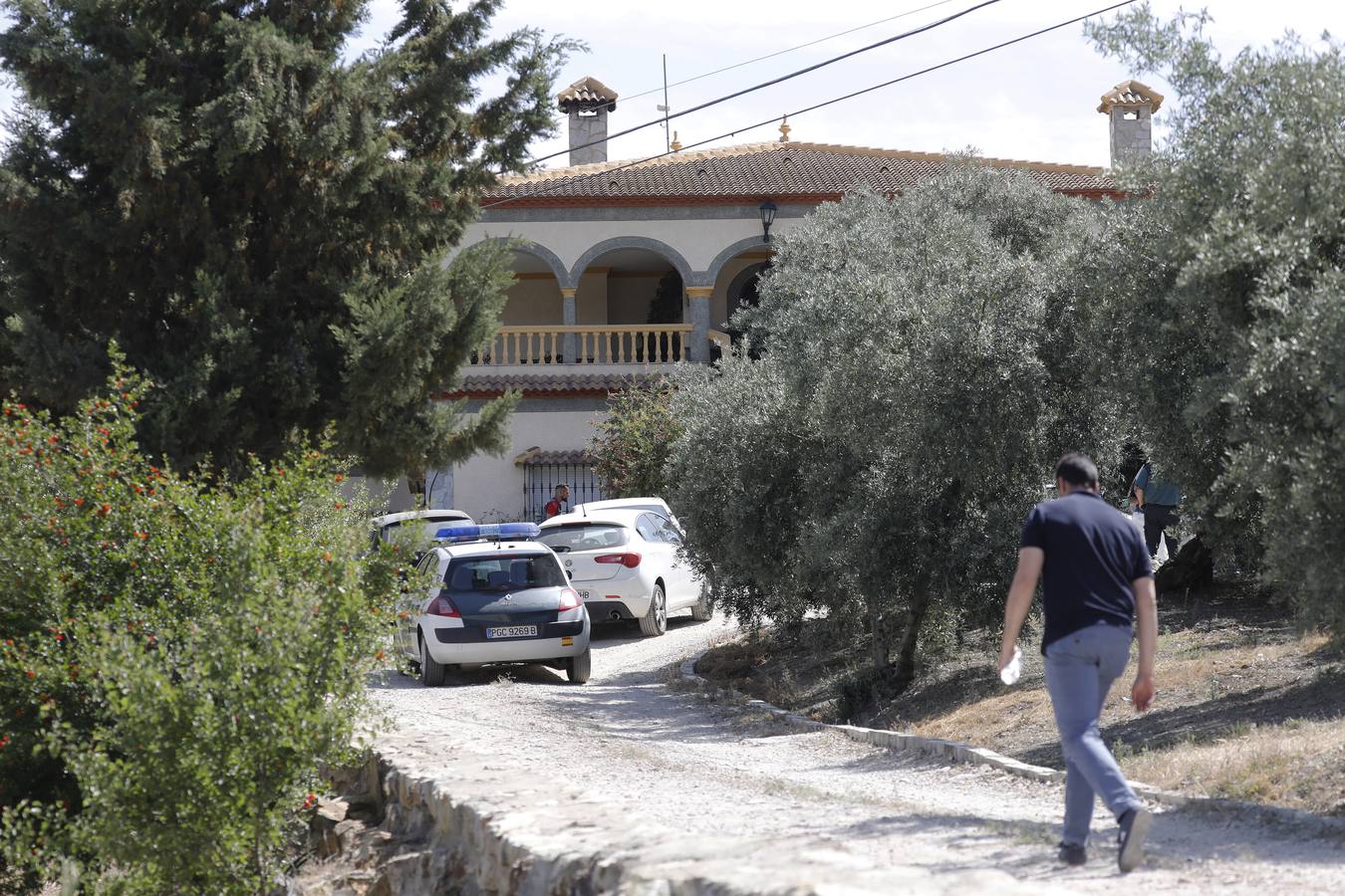 En imágenes, el trágico suceso de Iznájar con la muerte de dos personas