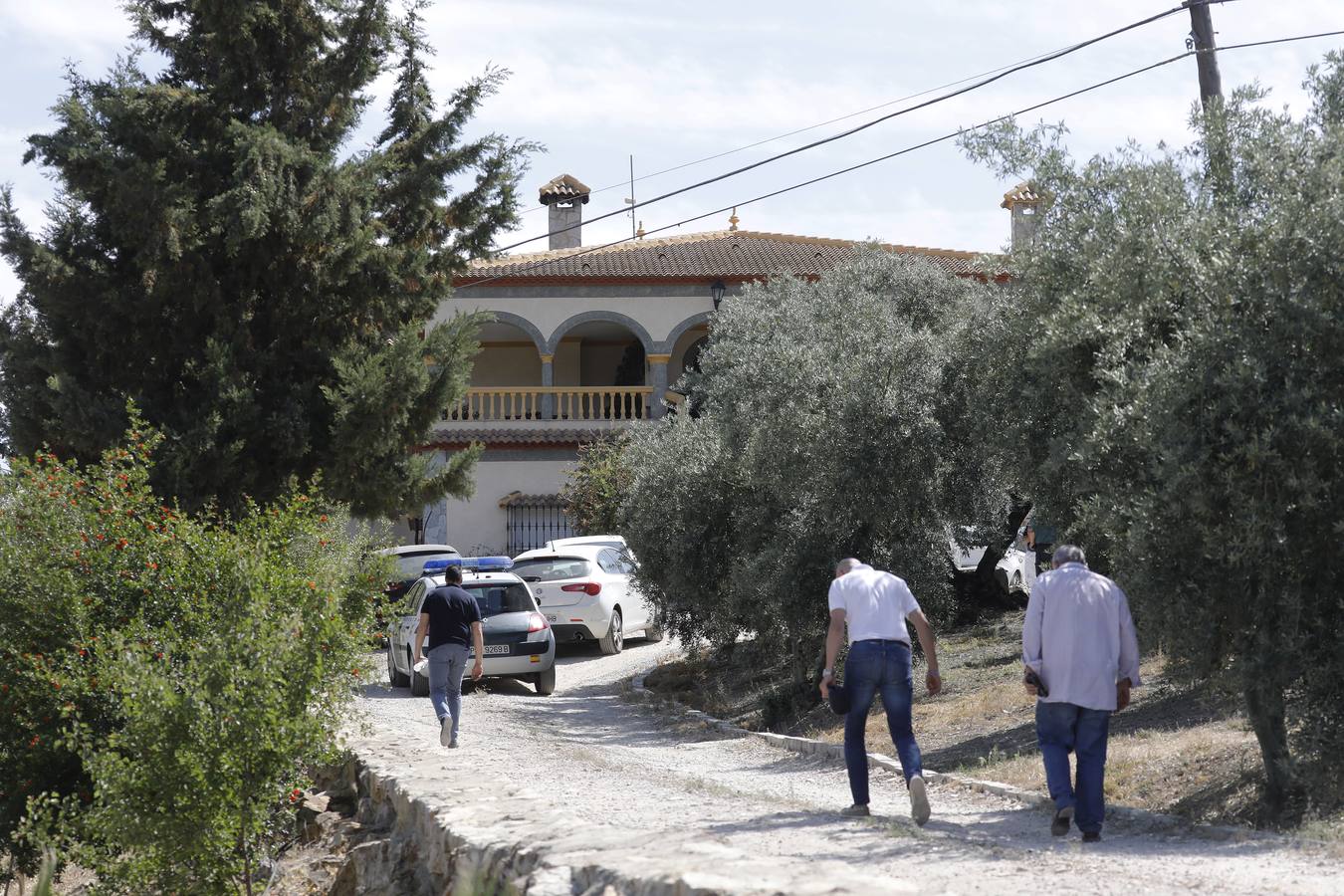 En imágenes, el trágico suceso de Iznájar con la muerte de dos personas