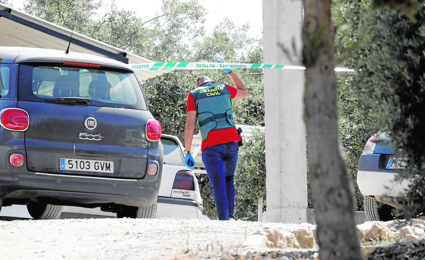 En imágenes, el trágico suceso de Iznájar con la muerte de dos personas