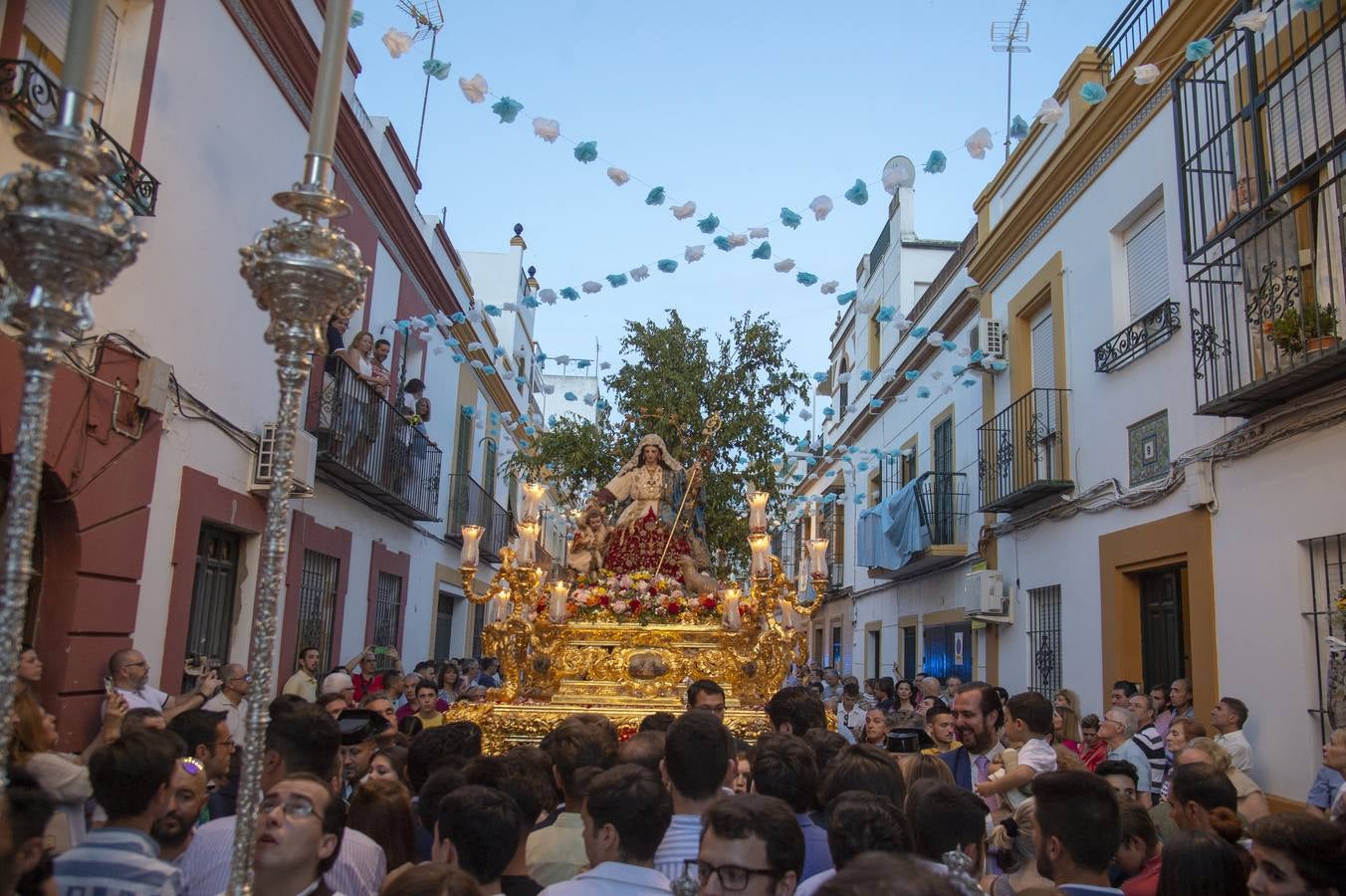 Galería de la salida del Sagrado Corazón y la Pastora de Capuchinos