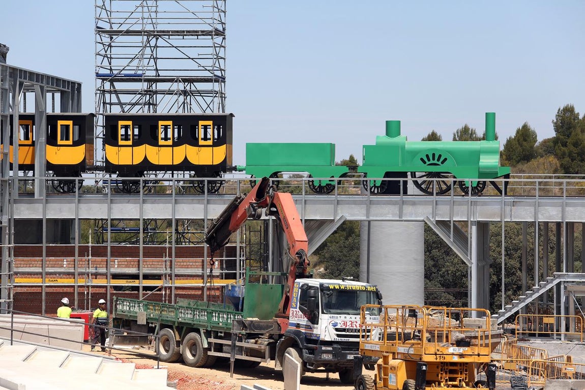 Las primeras imágenes de las obras de Puy du Fou