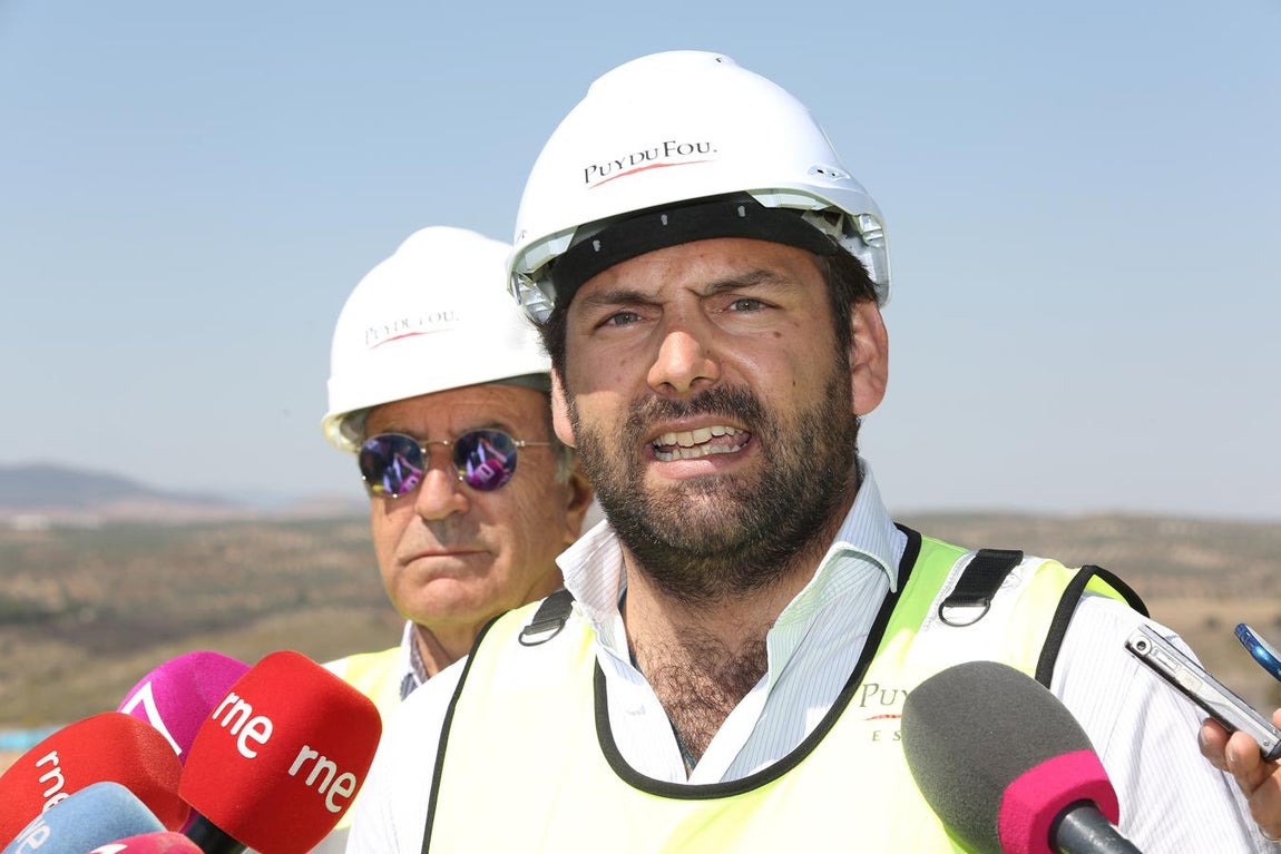 El consejero delegado de Puy du Fou España, Erwan de Villéon,. 