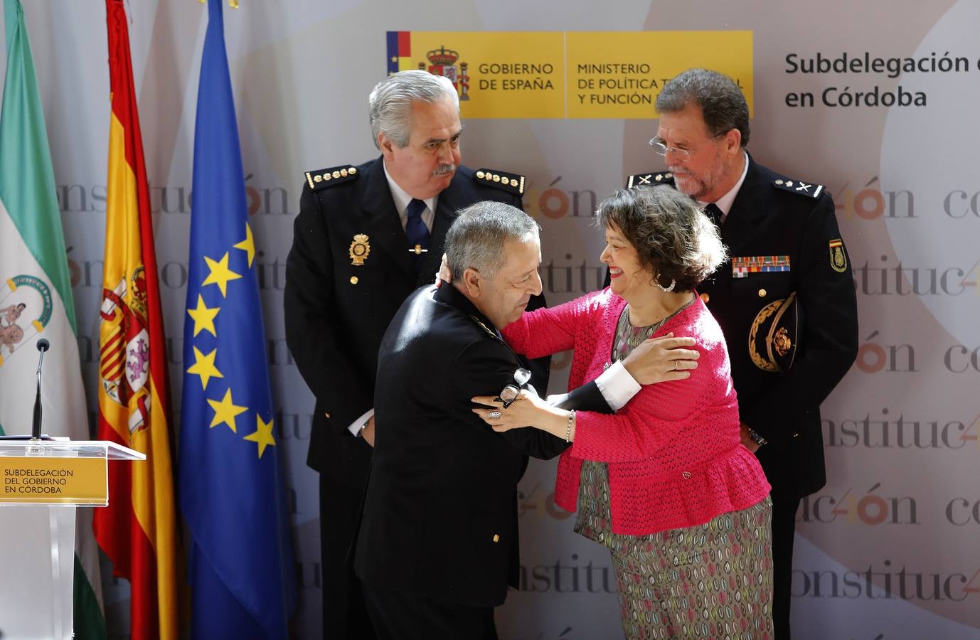 La toma posesión del nuevo comisario jefe de la Policía Nacional de Córdoba, en imágenes