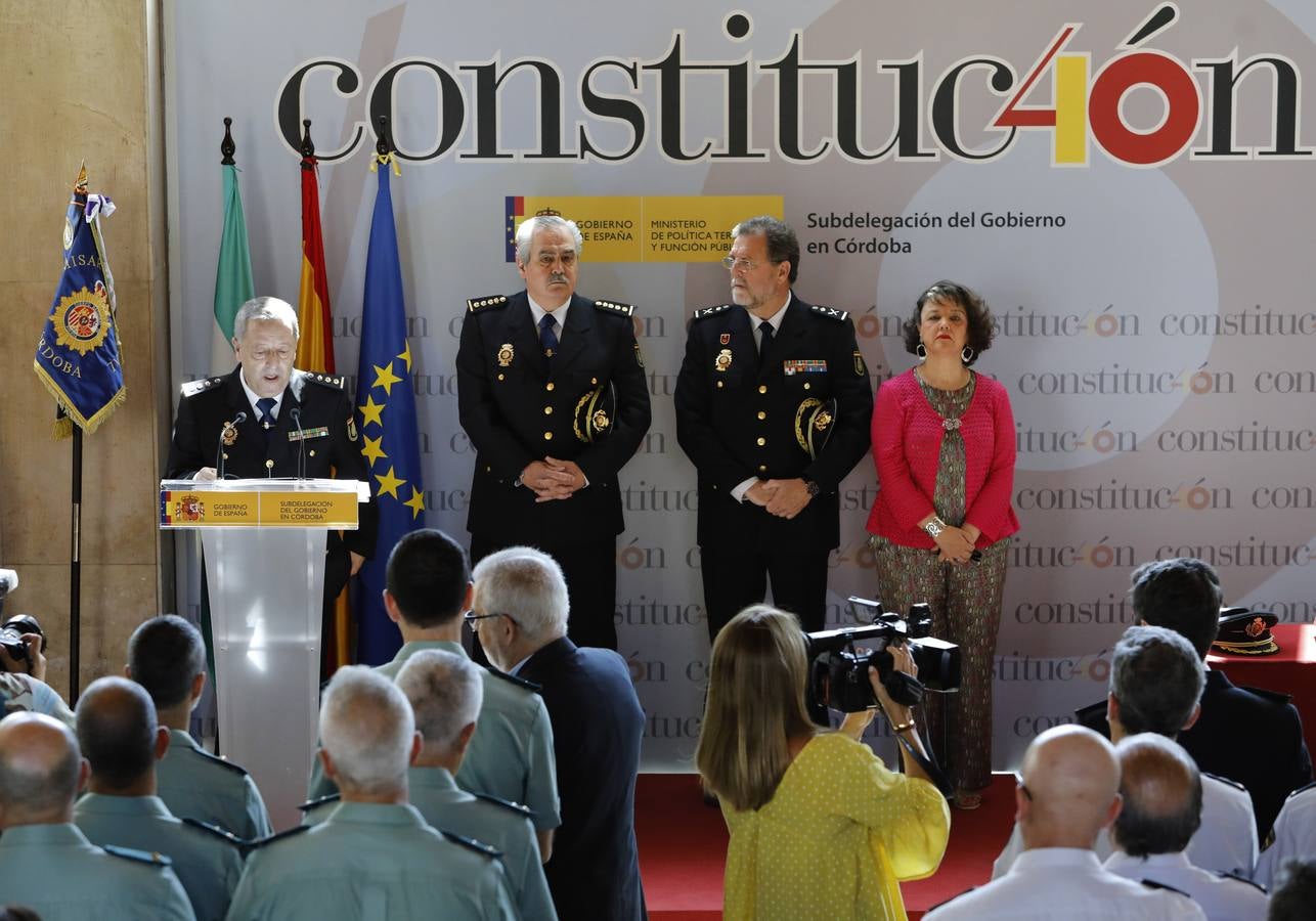 La toma posesión del nuevo comisario jefe de la Policía Nacional de Córdoba, en imágenes