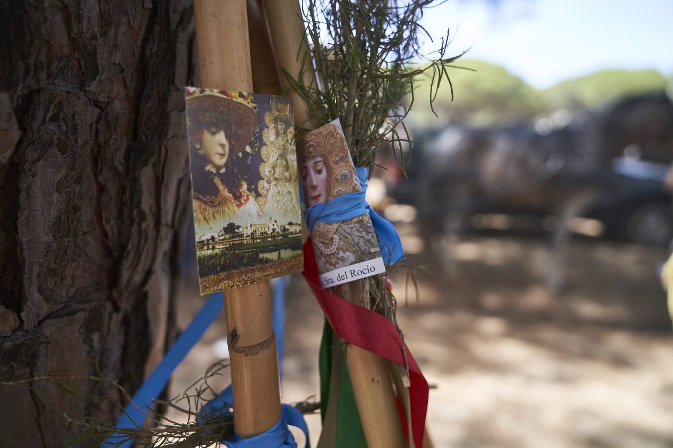 En imágenes, el camino de la Hermandad Matriz hacia la aldea