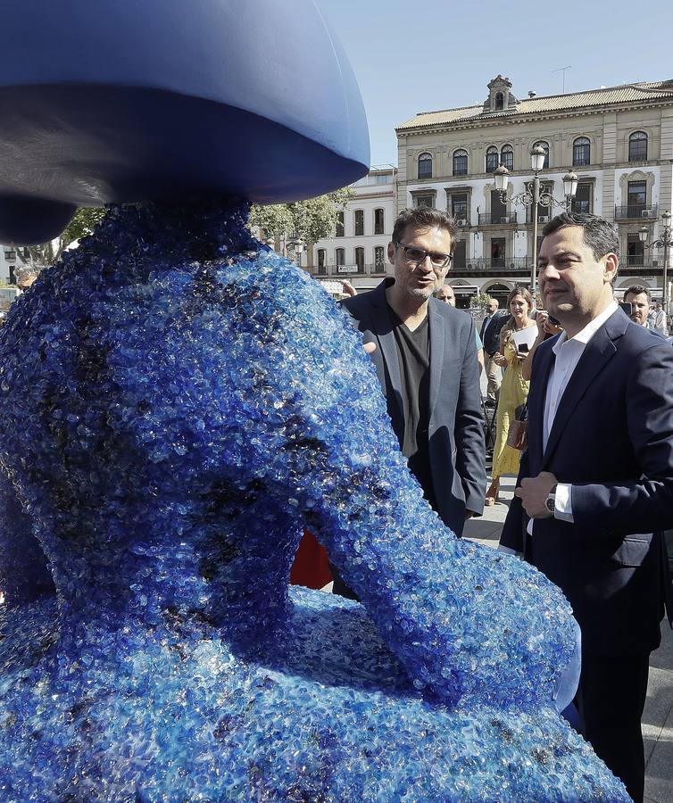 Victorio y Lucchino, Agatha Ruiz de la Prada y Ángel León decoran las «Ecomeninas» en Sevilla