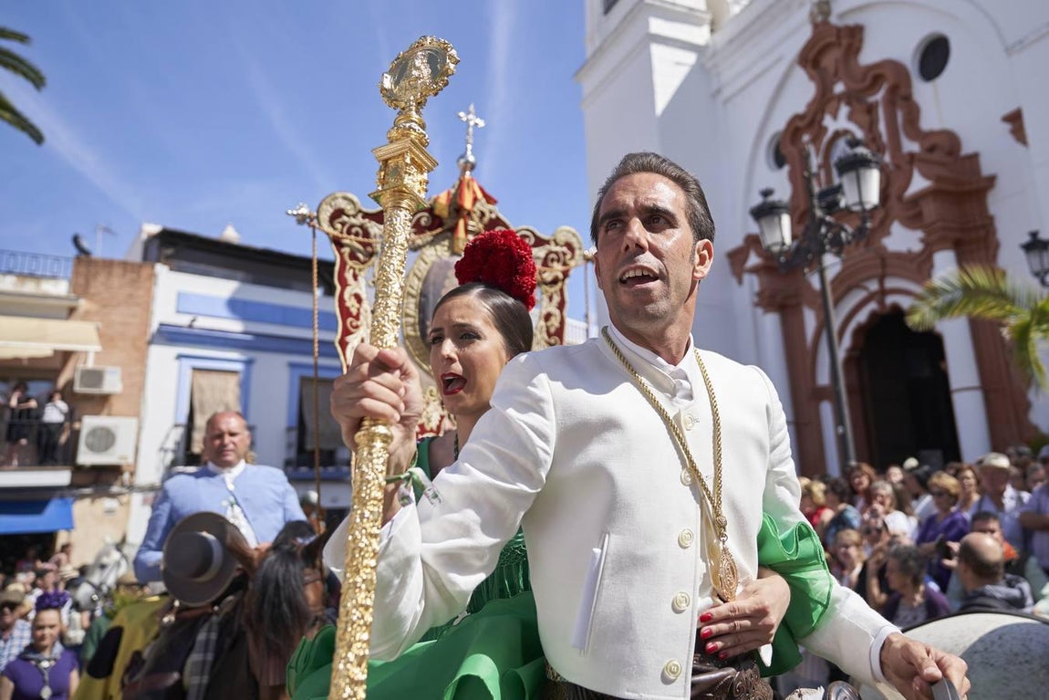 Rocío 2019: Salida de la Hermandad Matriz camino de la aldea