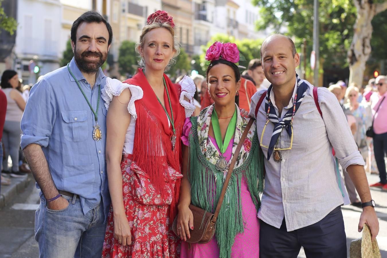 Manuel García del Olmo Baena, Carmen López González, Yolanda Carmona Rondán y Luis Gonzaga Núñez-Montes