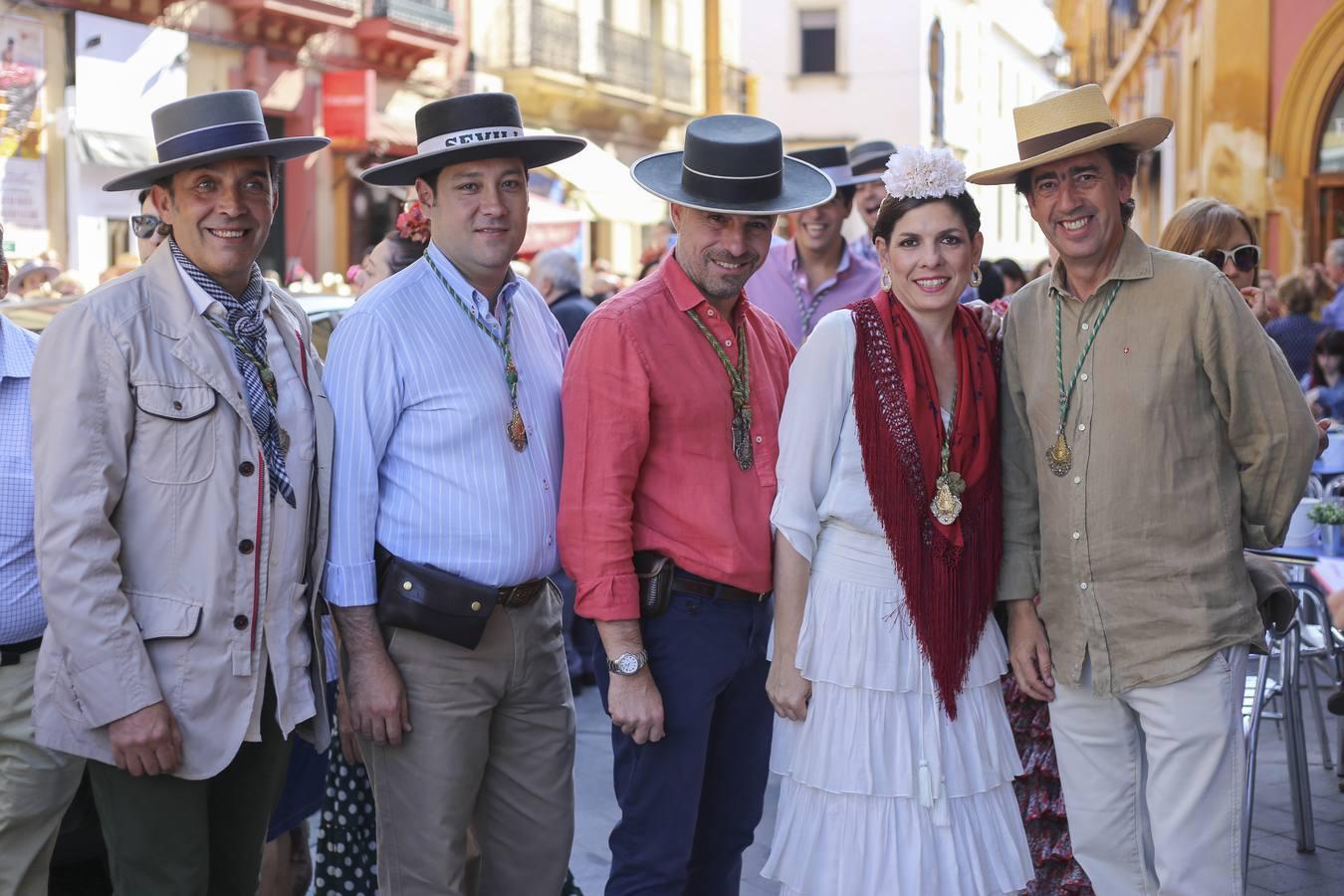 Silverio Arroyán, Javier Sánchez, Paquito Urcelay, María José Jiménez y Benito Ponce de León