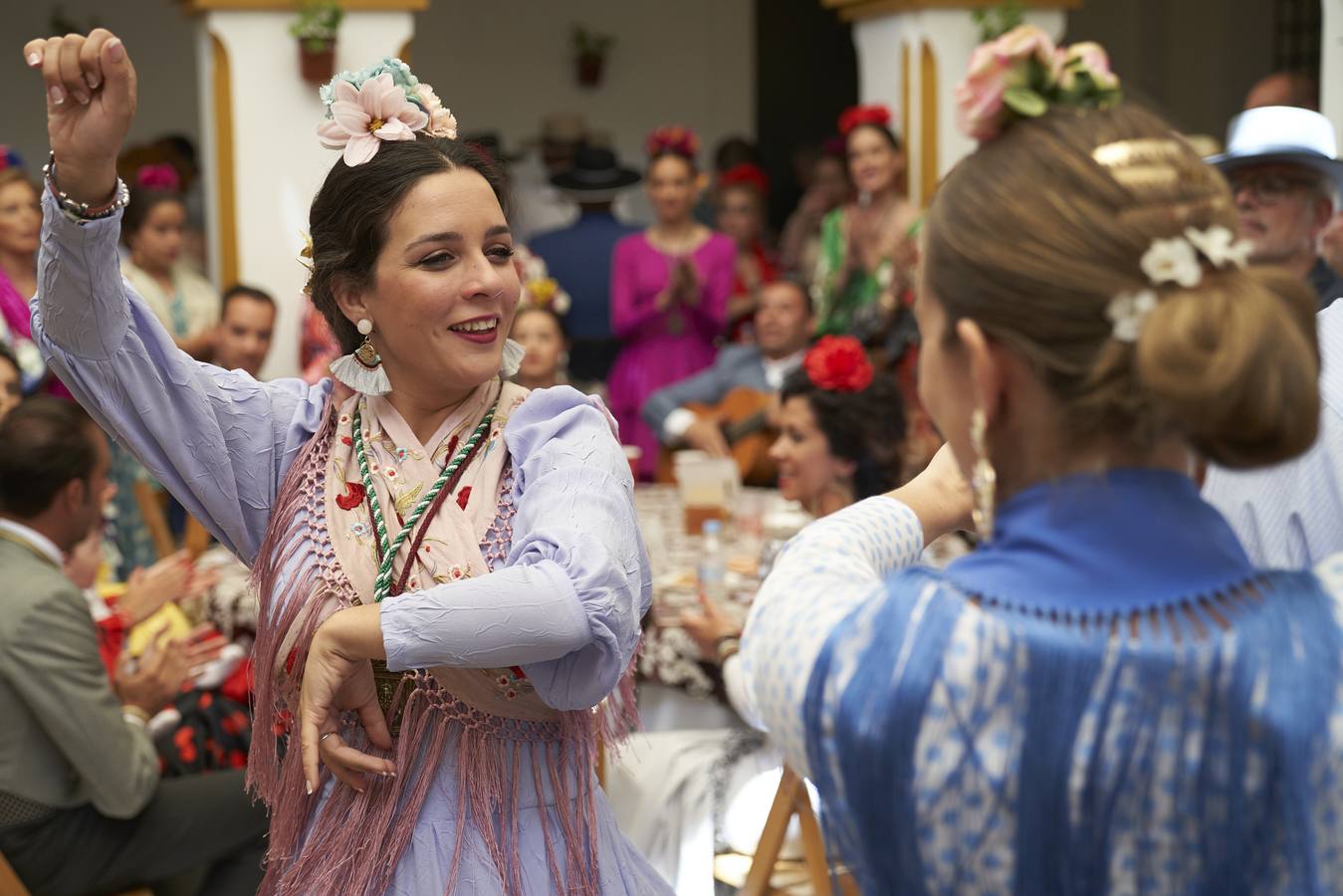 Gran ambiente en la aldea