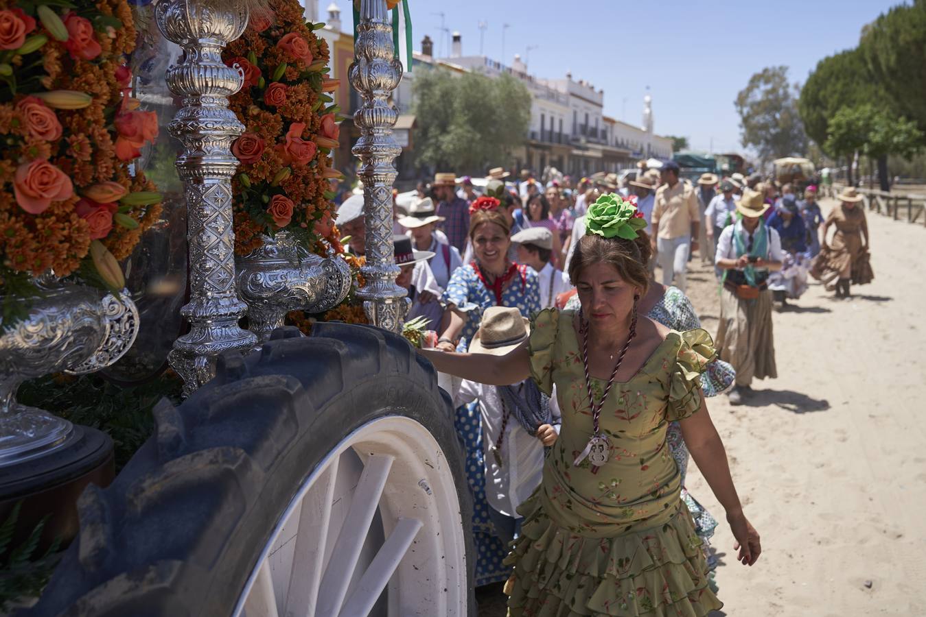 Gran ambiente en la aldea