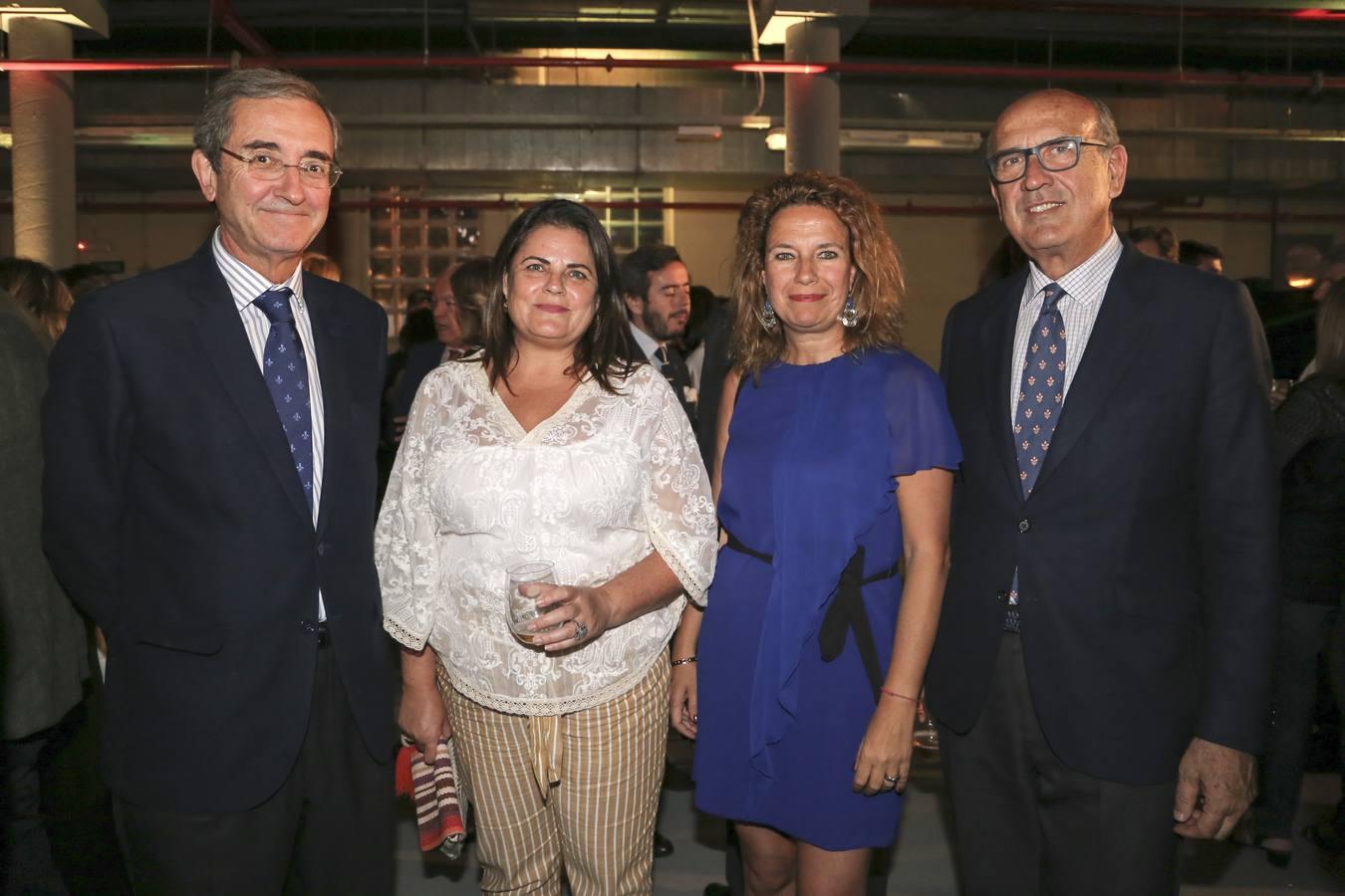 Antonio Fragero , Mª Ángeles Hernández , Yolanda López y Paco Herrera