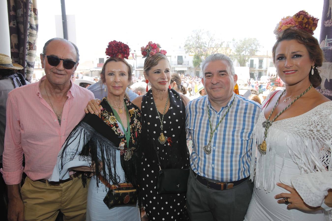 Alejandro Ollero, María José Giménez, Sabina García, Ramón López y Macarena Castilla