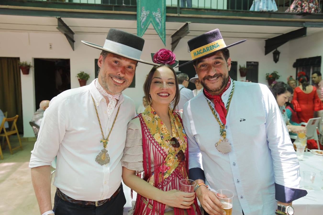 Ernesto Borrero, Rocío Escobar y Javier Salguero