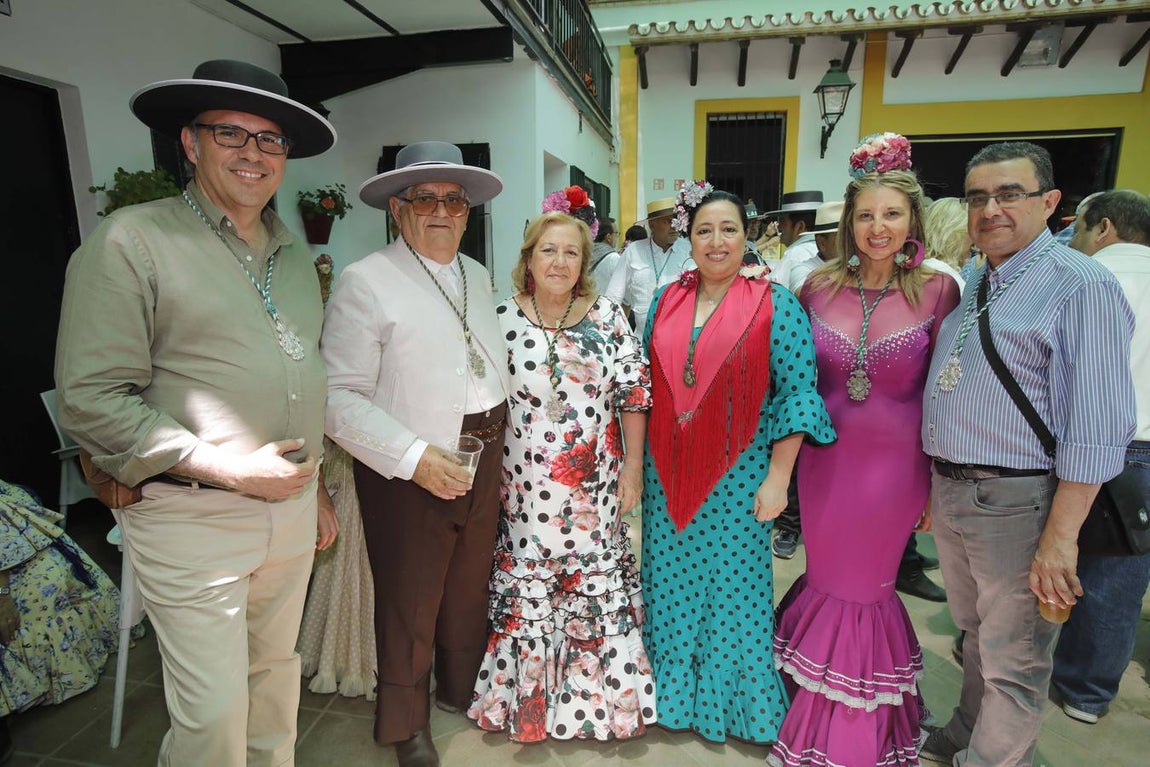 Juanjo Borrero, Isidro Limón, Rocío Yuste, Esther Barroso, Lola Chaves y Paco Robles