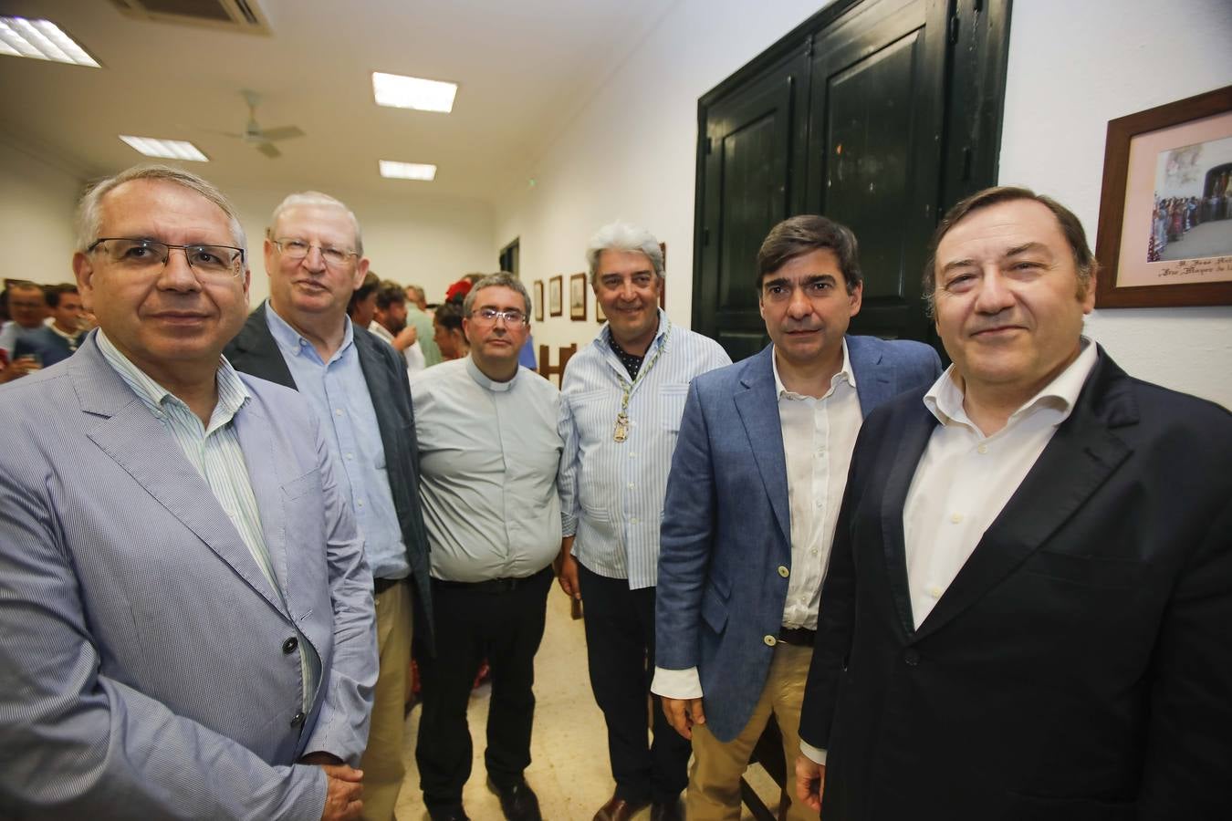 José Carretero, Paco Vélez, Marcelino Manzano, José María Ruiz, Alejandro Marchena y José Roda