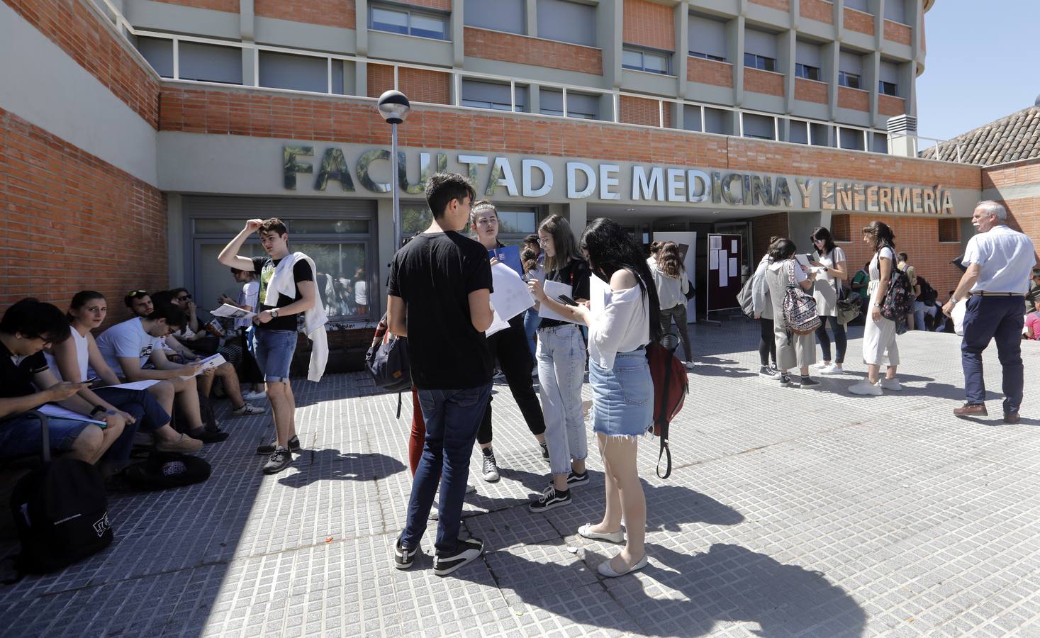 Primera jornada de Selectividad en Córdoba, en imágenes