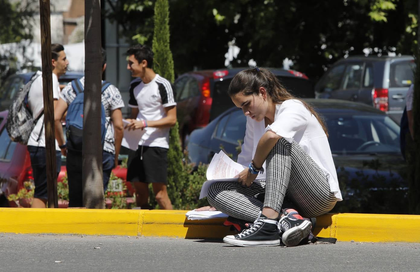 Primera jornada de Selectividad en Córdoba, en imágenes