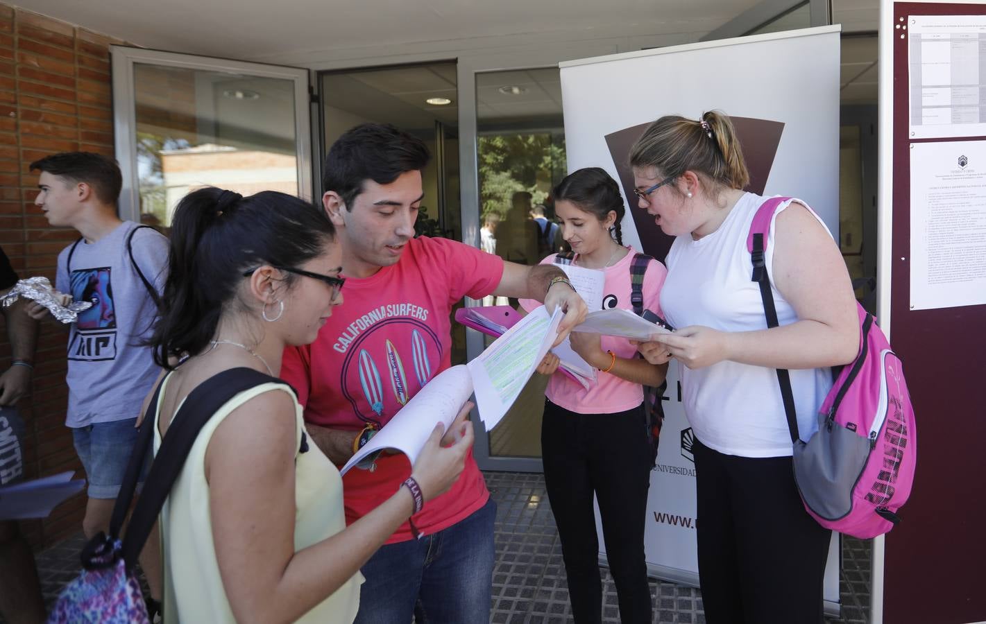 Primera jornada de Selectividad en Córdoba, en imágenes