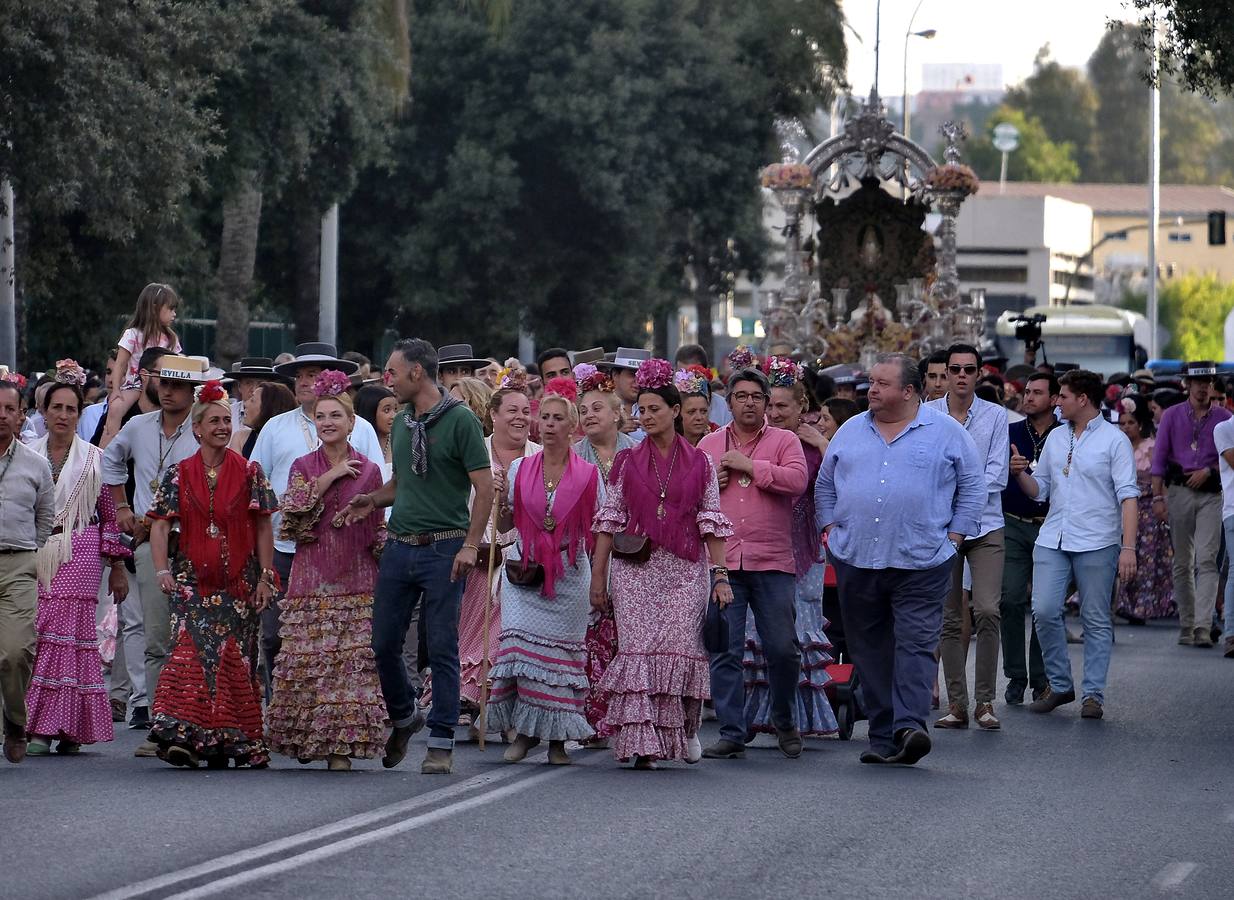 Los romeros de Sevilla, de regreso a casa