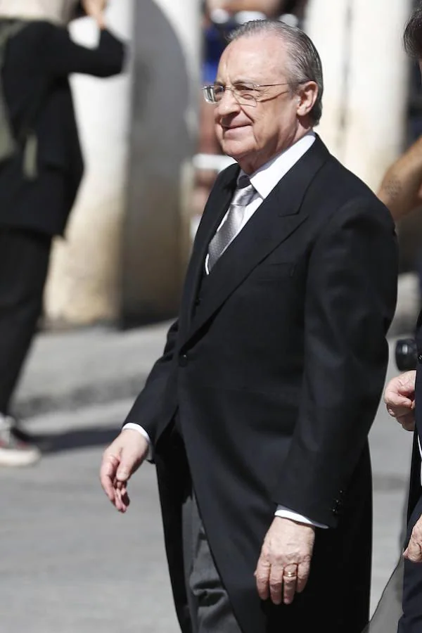 El Presidente del Real Madrid, Florentino Pérez. 