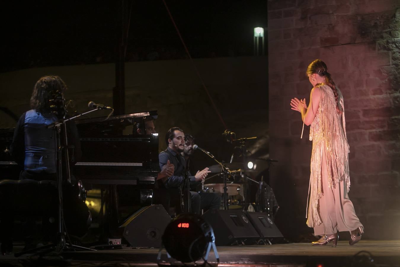 Patricia Guerrero, en la Torre de La Calahorra de Córdoba, en imágenes