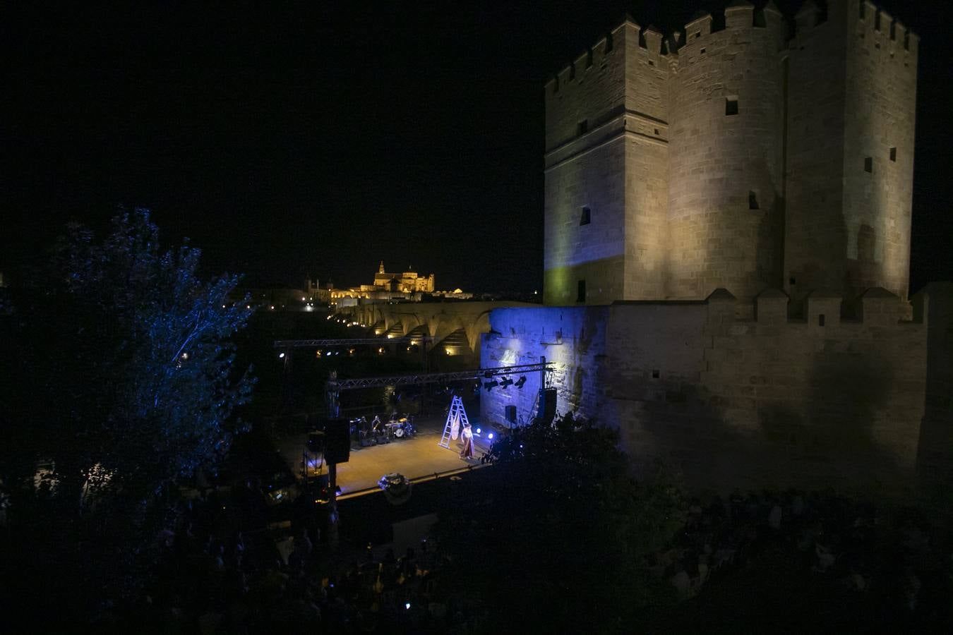 Patricia Guerrero, en la Torre de La Calahorra de Córdoba, en imágenes