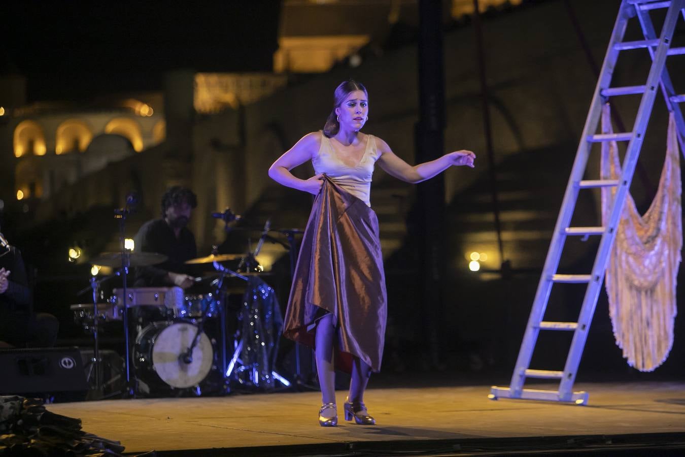 Patricia Guerrero, en la Torre de La Calahorra de Córdoba, en imágenes