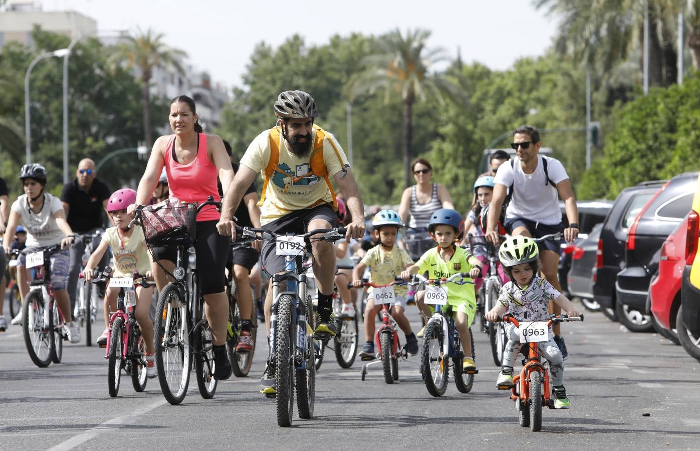 El Día de la Bicicleta de Cadena 100 en Córdoba, en imágenes