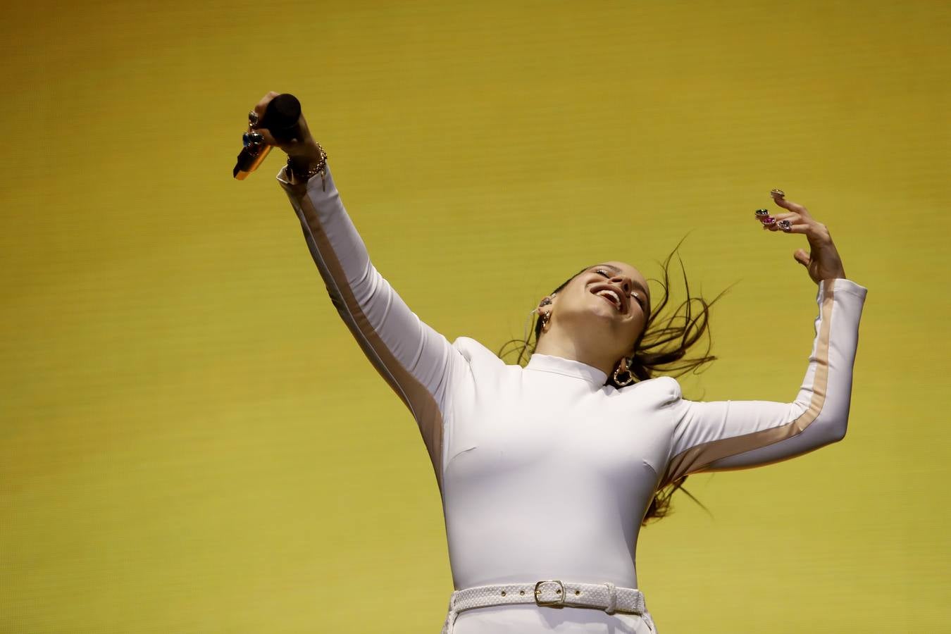 El concierto de Rosalía en Córdoba, en imágenes