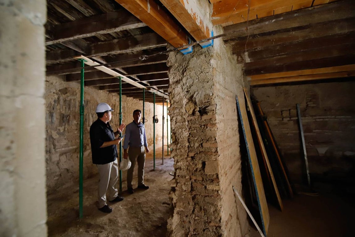 La restauración de la Casa de Triana en el Convento de Santa Cruz de Córdoba, en imágenes