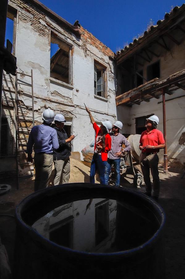 La restauración de la Casa de Triana en el Convento de Santa Cruz de Córdoba, en imágenes