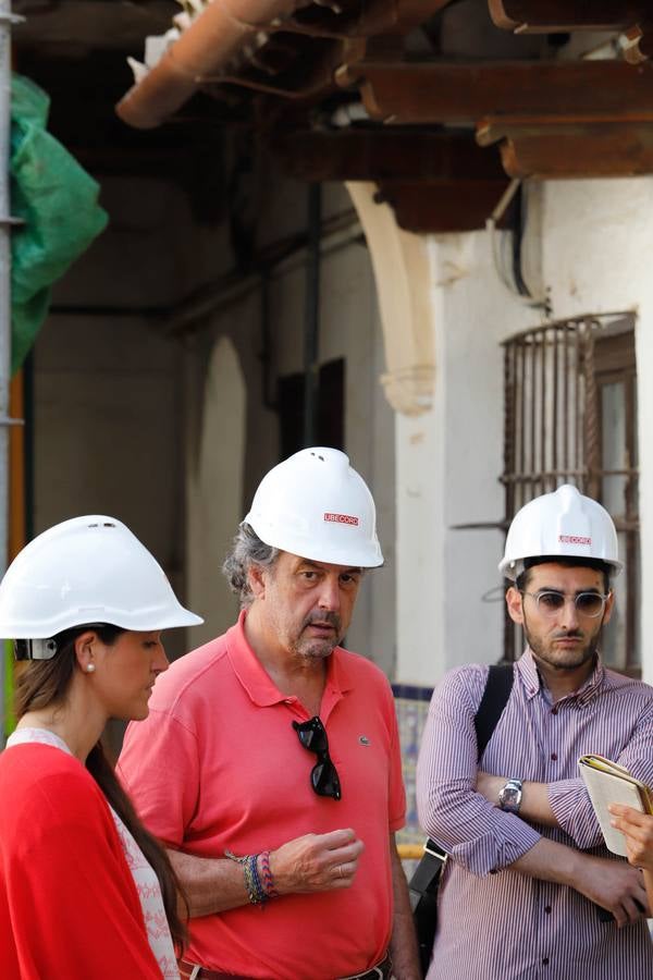 La restauración de la Casa de Triana en el Convento de Santa Cruz de Córdoba, en imágenes