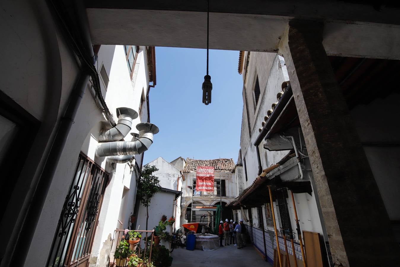 La restauración de la Casa de Triana en el Convento de Santa Cruz de Córdoba, en imágenes