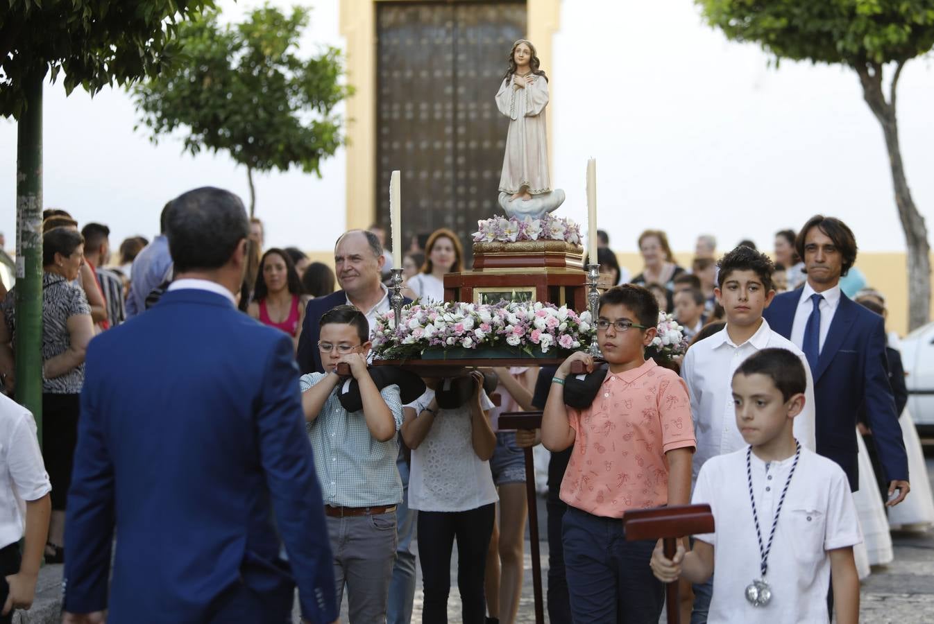 La procesión de San Vicente Ferrer en Córdoba, en imágenes