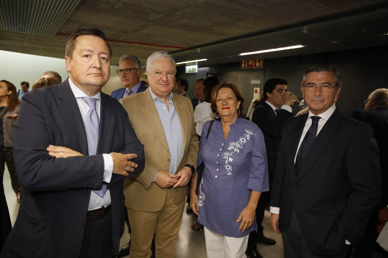 Gustavo de Medina, Francisco Guerrero, Isabel Lara y José Manuel del Río