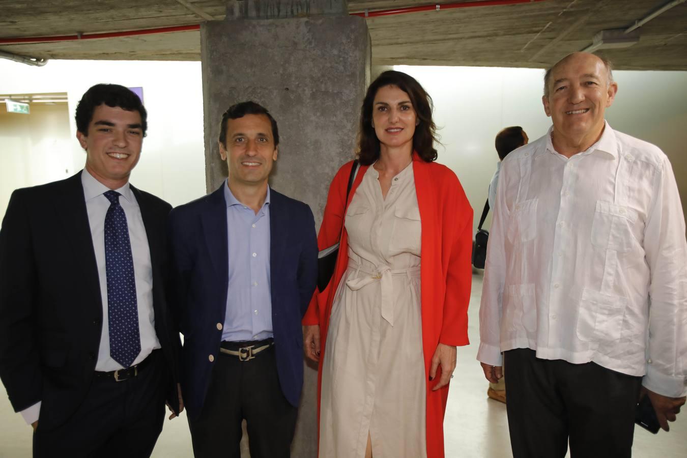 Álvaro Mariscal, Antonio Picamill, Cristina Ybarra y Antonio García de Castro