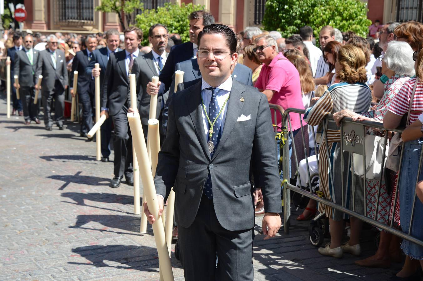 Galería de los integrantes de la procesión del Corpus Christi